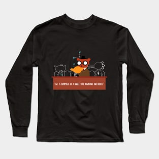 Love Is Compared of A Single Soul Inhabiting 2 Bodies- Love- Game-Black Long Sleeve T-Shirt